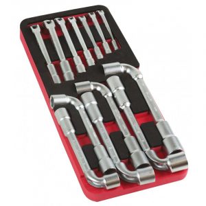 Schaumstoff-Modul Mit 13 Pfeiffenkopfschluesseln 6X6 Gr.  7-19 mm